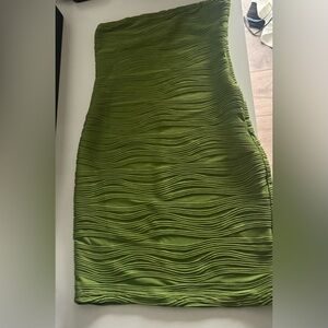 Shein Green Textured Dress